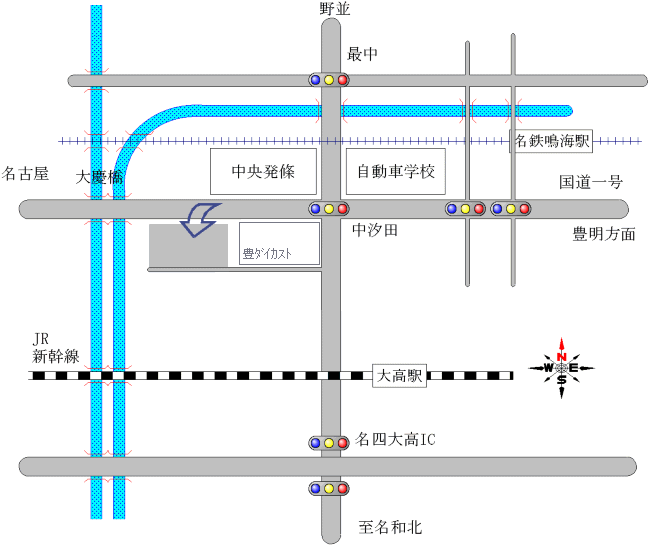 本社案内図